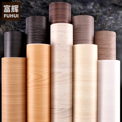 Korean version thickened wood grain self-adhesive wallpaper display stand sticker PVC decorative sticker brushed Boeing soft film 50 meters