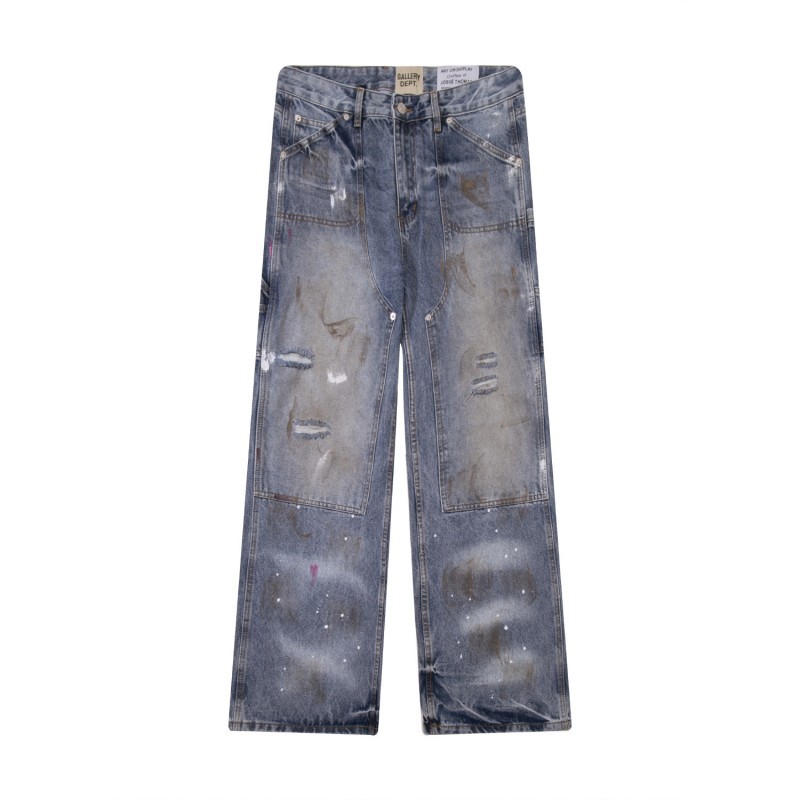 Gallery Dept Branko Carpenter Jeans Distressed Indigo