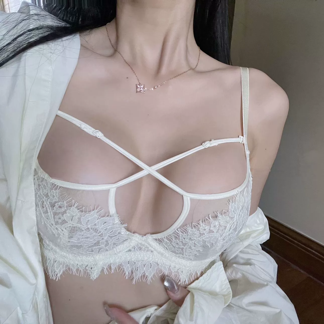 Кружевной sexy поддерживающий пояс, бюстгальтер, комплект, нижнее белье, французский стиль