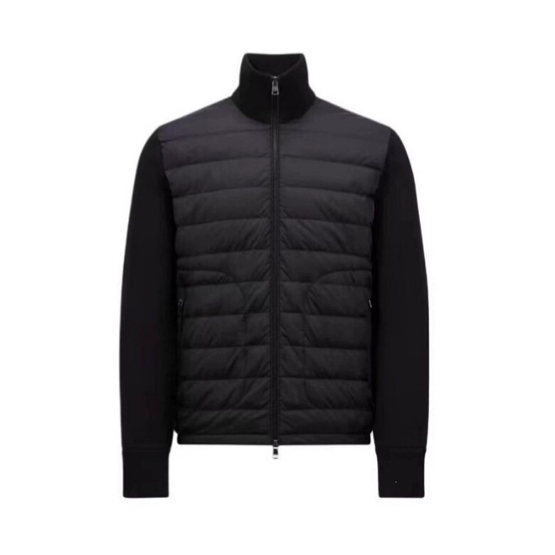 Padded Zip-Up Cardigan, Padded Corduroy, Knitted Down Jacket, M158 Padded Zip-Up Cardigan, Padded Corduroy, Knitted Down Jacket, M158
