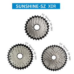SUNSHINE-SZ自転車フライホイールxdr超軽量12s 10-28 33 36t互換red etabaxs