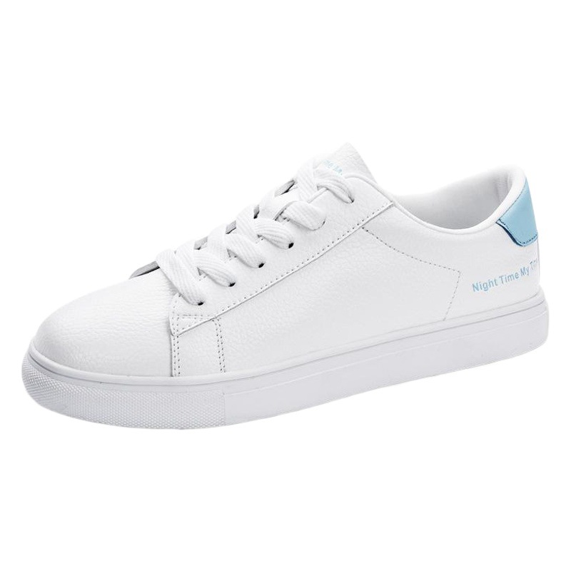 Zapatillas Casuales Blancas Augu Shiden para Mujer, Primavera 2026, Estilo Coreano, Planas, Cómodas y Deportivas para Estudiantes