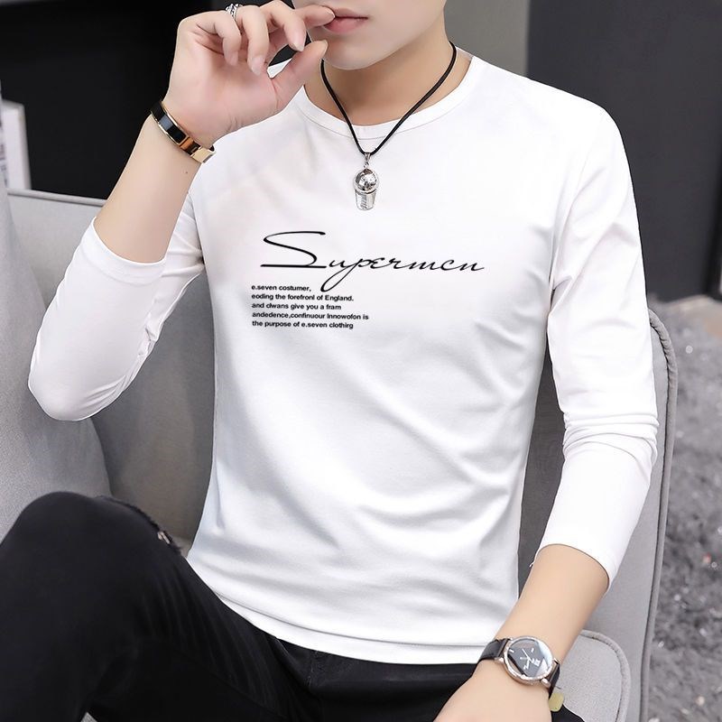 White signature long sleeves