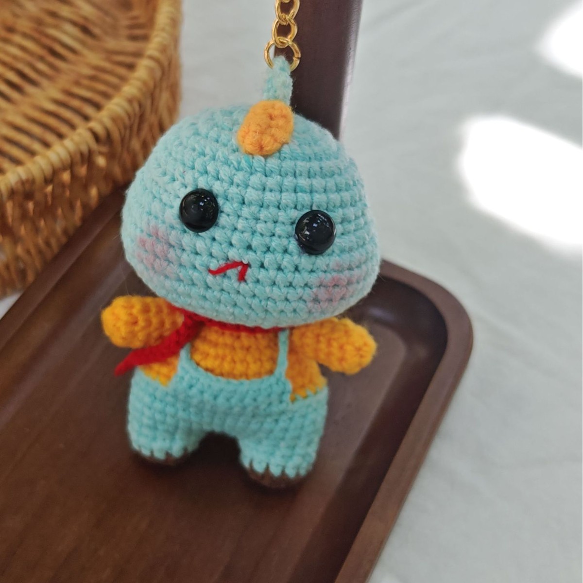 Colgante del zodiaco tejido a mano, muñeco de ganchillo hecho a mano, regalo lindo y personalizado, venta al por mayor y al por menor