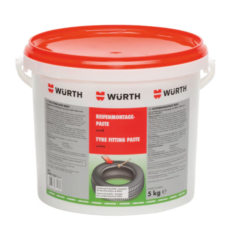 伍尔特WURTH08901221轮胎装配膏-白色-5KG 8901221