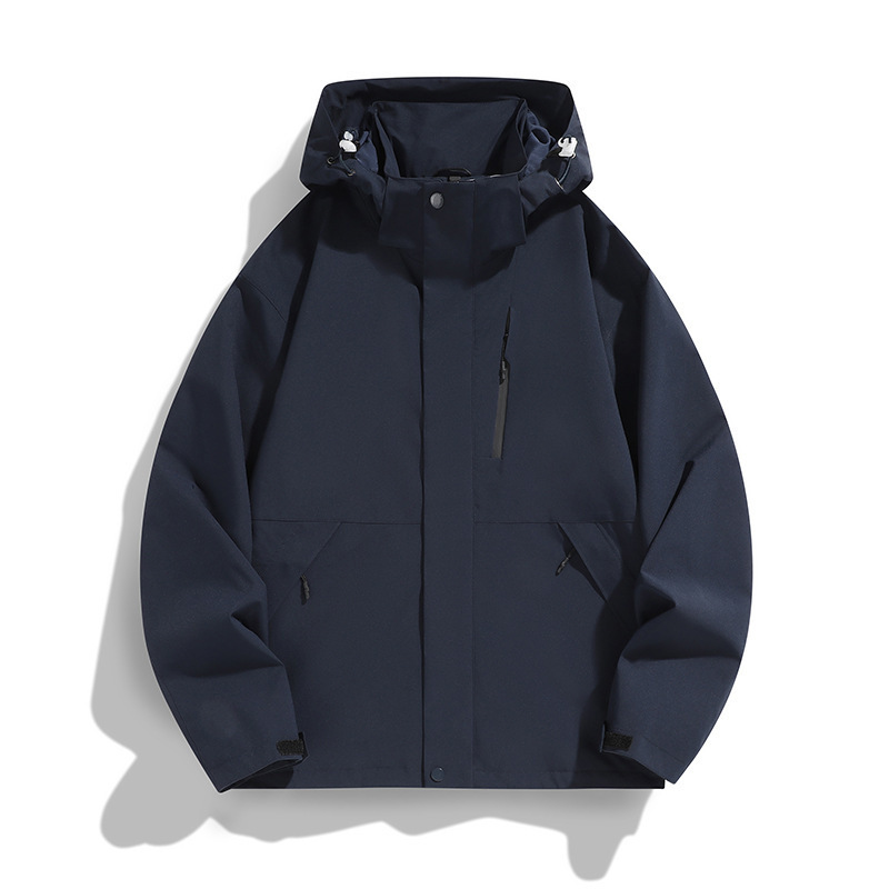Chaqueta Cortavientos Deportiva de Montaña MD9111, de Poliéster, Sin Forro