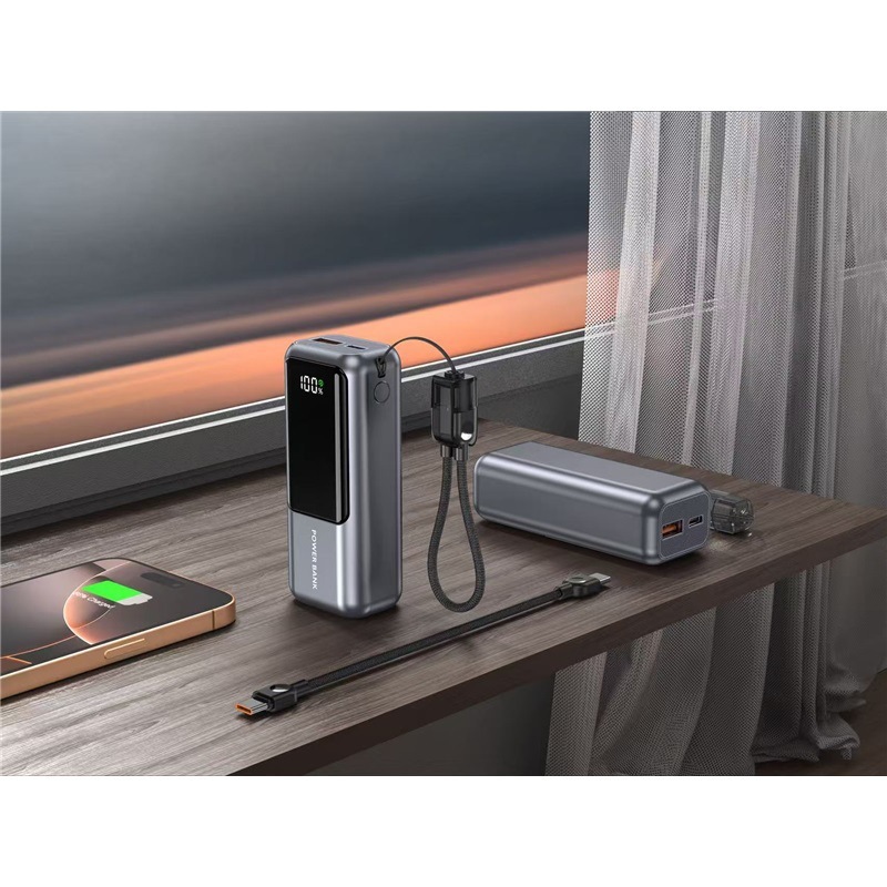 新製品 3C 認定パワーバンク 10000 mAh デジタル ディスプレイ 22.5W 超高速充電ポータブル モバイル電源|undefined