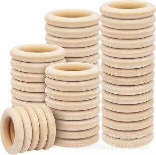 �S�����l15-150mmԭľɫ��ľȦľ�h DIY������h�ִ��۴�����ľ�h