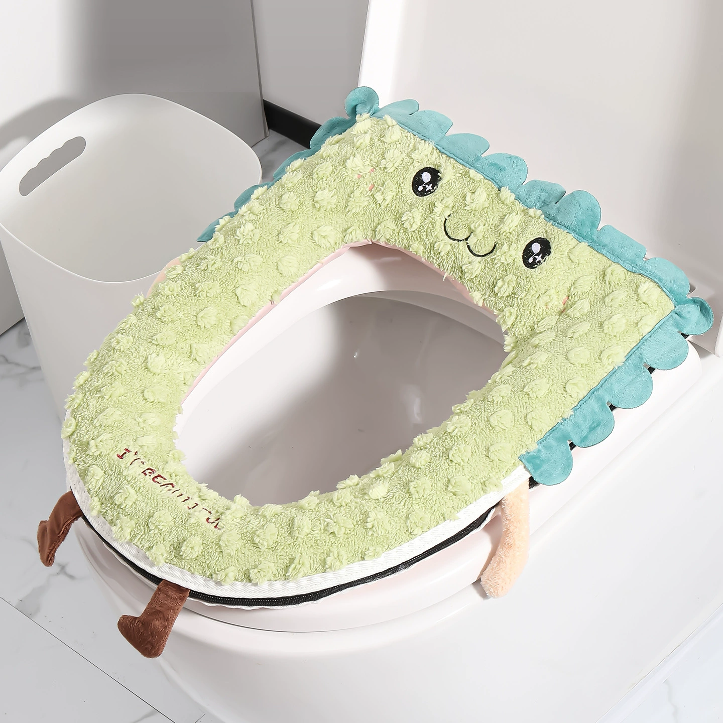 Зимняя шерстяная туалетная подушка для домашнего использования