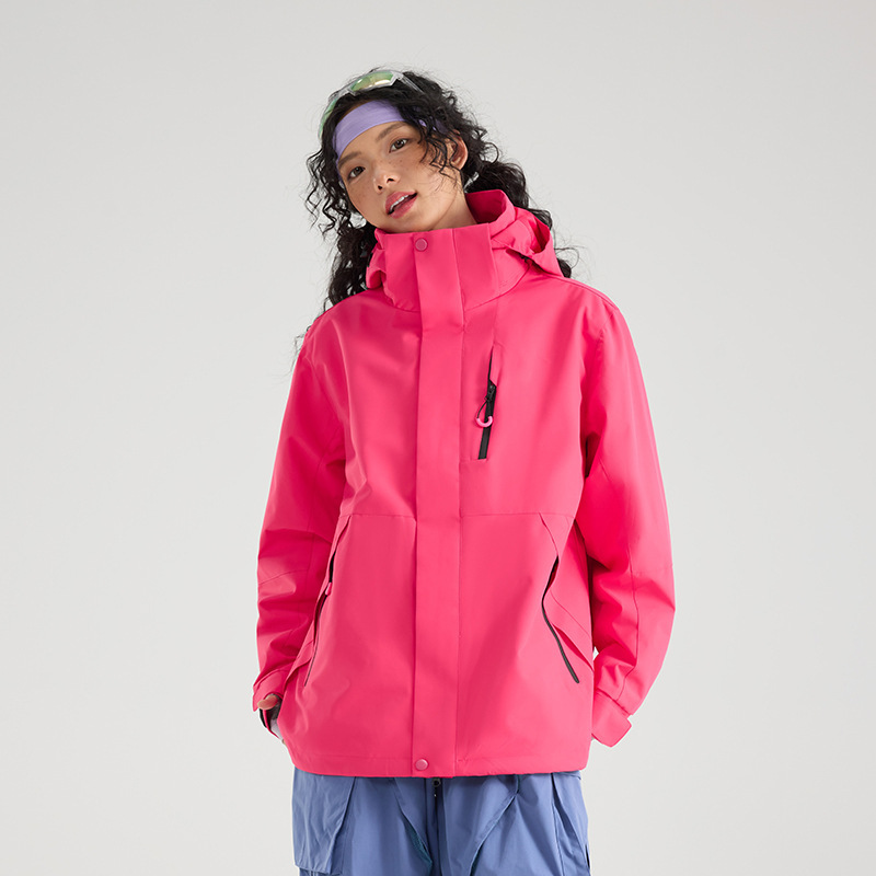 啄木鸟冲锋衣女2025新款秋冬三合一户外巨好看情侣早秋山系夹克男|undefined