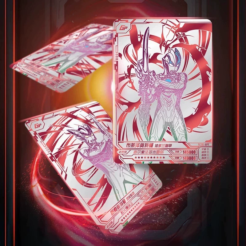 Ultra, original Ultraman Tiga, cards, card holder, deluxe edition