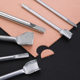 1/4 1/2 semicircle chop shallow semicircle chop DIY leather tool set belt tail chop shallow semicircle punch