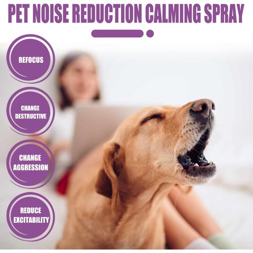 Yegbong Pet Noise Reducing Spray Calms Pet Anxiety, Prevents Stress, Reduces Pet Noise Spray
