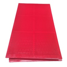 久耐 JIUNA 非标PU板 耐磨、耐水解耐高温等 红色 聚氨酯筛板