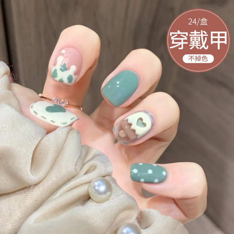 D071 Fake Nail Patch Removable Summer Ice Cream Wear Nail Patch Nail Patch Nail Patch Nail Patch Finished Nail Art D071 Fake Nail Patch Removable Summer Ice Cream Wear Nail Patch Nail Patch Nail Patch Nail Patch Finished Nail Art