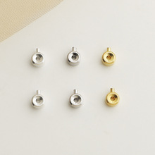S925���y�����僶�λ����β��DIY��朶�λ�龀�^�̶����������