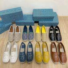 TB渔夫鞋女2025年新款跨境小香风懒人一脚蹬休闲舒适平底圆头单鞋