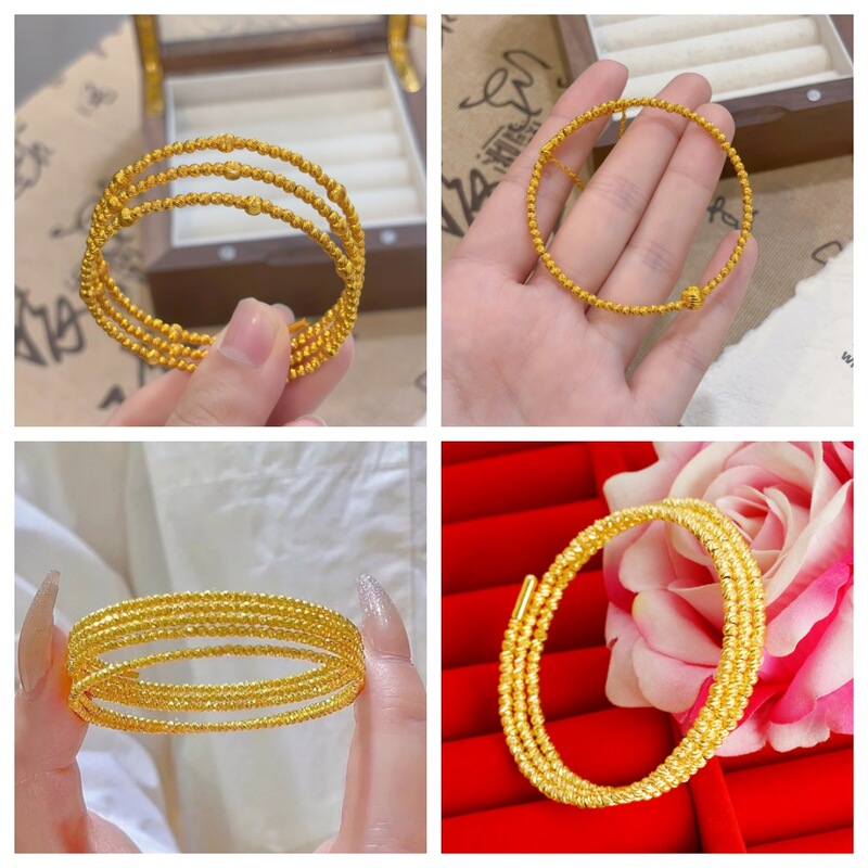 Shining Shining Didi Ball Bracelet Women's High-end Niche Design Fashion Good Luck Beaded Bracelet Accessories New Products