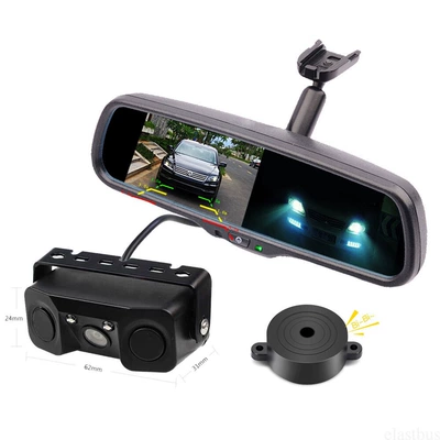 Hd 4.3inch Car Rearview Car display