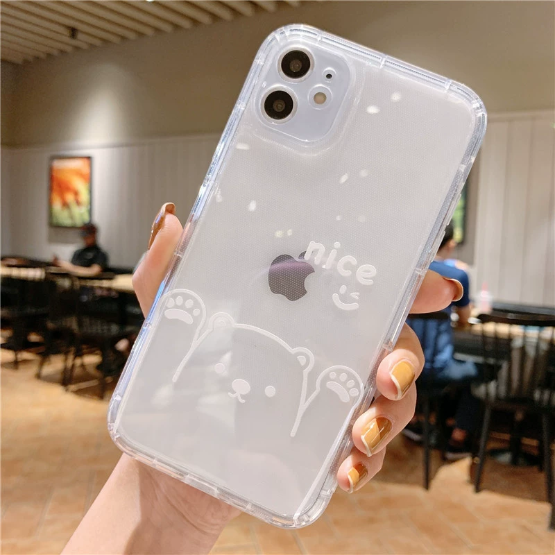Apple, совместимый мультяшный чехол для телефона, силиконовый iphone12, 12 Pro Max