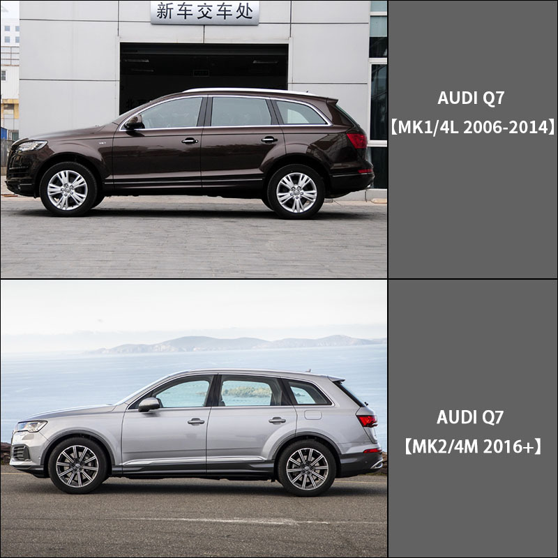 Suitable for AUDI Q7 Window rain and rain shield rain eyebrow side Window deflector AUDI Q7 Window visor