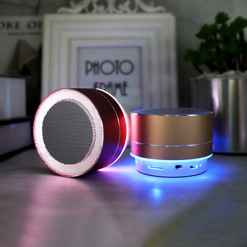ポータブル A10 メタル Bluetooth スピーカーミニ小型鋼砲 USB ノートブックオーディオ屋外ワイヤレスカーオーディオ|undefined