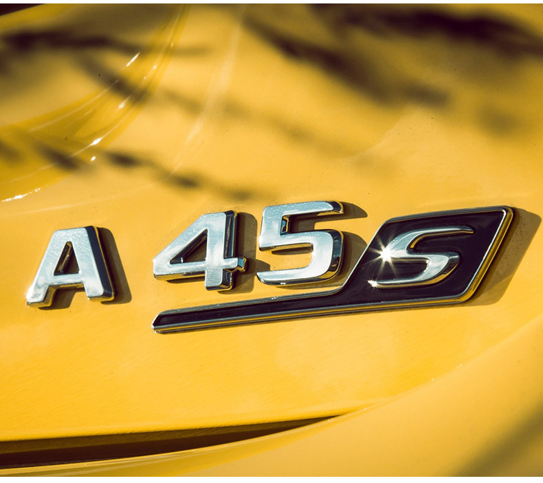 Applicable to Mercedes-Benz GLA200GLA220d car mantissa letter labeling GLA260L four-wheel drive AMG fender side logo