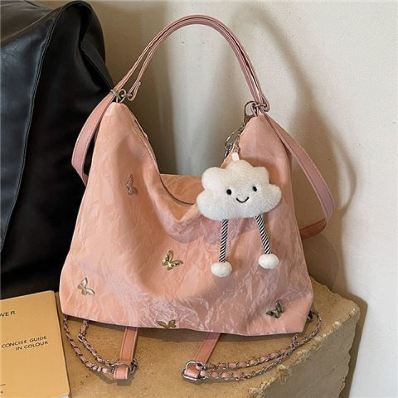 Pink [with long-legged cloud pendant]