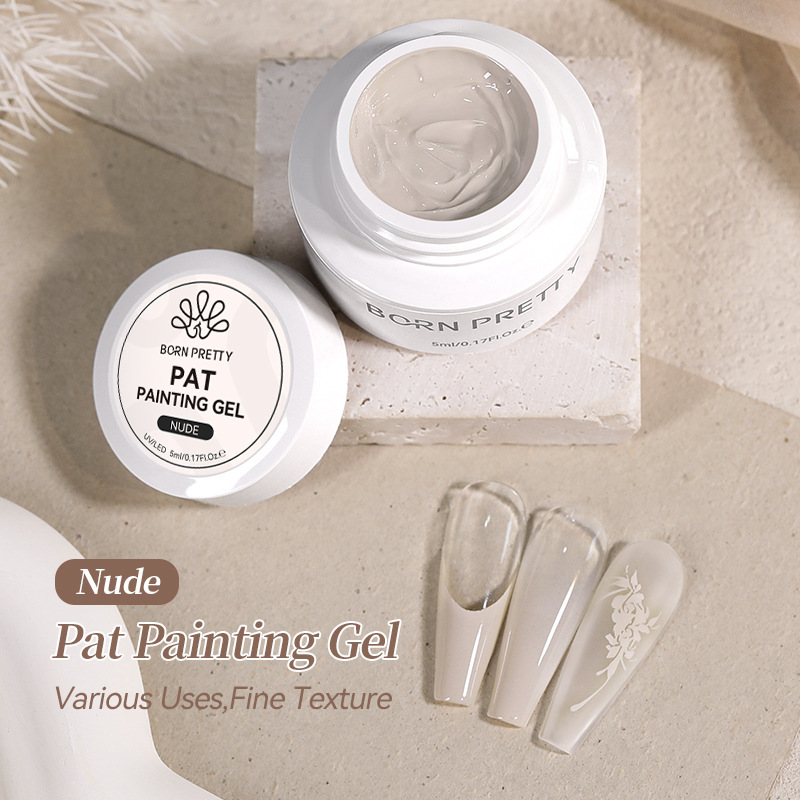 Born Pretty New Nail Art Gel Special Blend Versatile Nude Color Gradient High Saturation Jar Gel Born Pretty New Nail Art Gel Special Blend Versatile Nude Color Gradient High Saturation Jar Gel