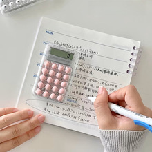 可爱迷你小型计算器高颜值便携学生考试专用静音办公用计算器