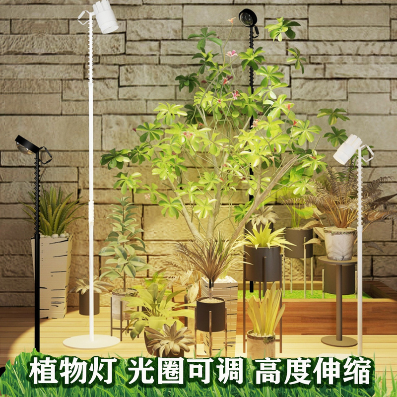Highly Extendable, Multi-Band, Sunlight-Like, Full-Spectrum Indoor Household Timer-Controlled Plant Light for Aquatic Plants
