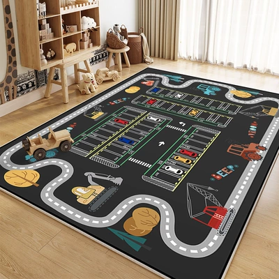 Avtomobil döşəmə paspasları — Mats - track-13-80120cm-crystal-velvet