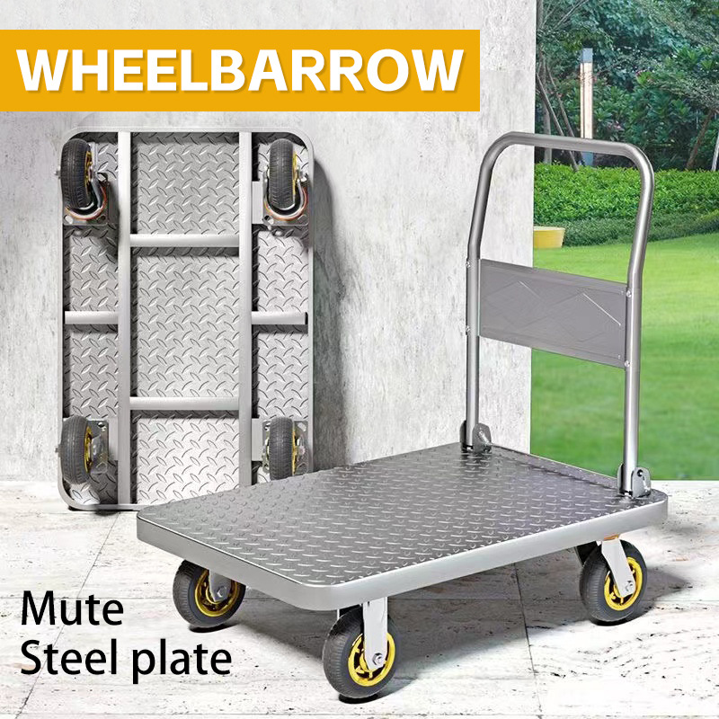 Smallcartfoldinghpushflatcartsilentfoldingsmall trailer