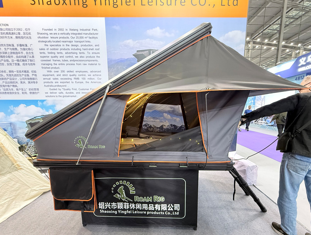 Summer Camping Family Mountain Camping Quick-Open Folding Roof Tent Off-Road Tank Sun Protection Car-Mounted Ice Fishing Tent