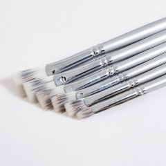 nylon fan-shaped watercolor brush factory wholesale, wholesale silver watercolor paint acrylic paint graffiti watercolor brush