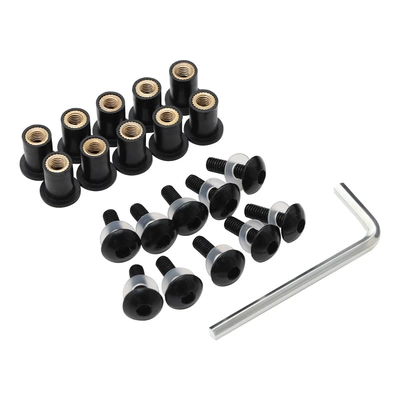 Pieces, Motorcycle Safety Supplies - black