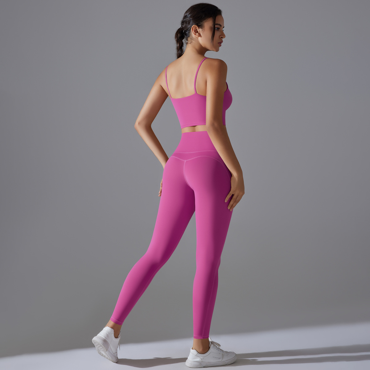 Nuevo tipo sin pantalones interiores, cintura alta, cadera, desnudez apretada, ropa interior, yoga, sujetadores deportivos, ropa de ejercicio