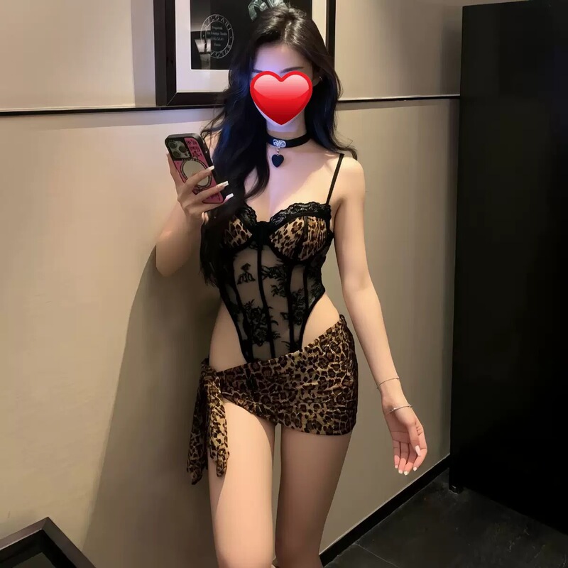 Zheyin Plus-Size Erotic Lingerie Sexy Underwire Leopard Print Bodysuit Uniform Temptation Pure Desire Teasing Midnight Charm Seduction Zheyin Plus-Size Erotic Lingerie Sexy Underwire Leopard Print Bodysuit Uniform Temptation Pure Desire Teasing Midnight Charm Seduction