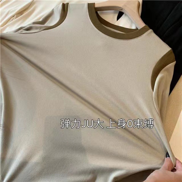 2023秋冬新作東門百合色系高弾ステッチで、快適で暖かい女性の5色のボトムシャツを作ります。