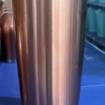 Amazon 20oz coche taza de coche de gran capacidad helado taza de vacío de doble capa de acero inoxidable cerveza paja taza de vacío