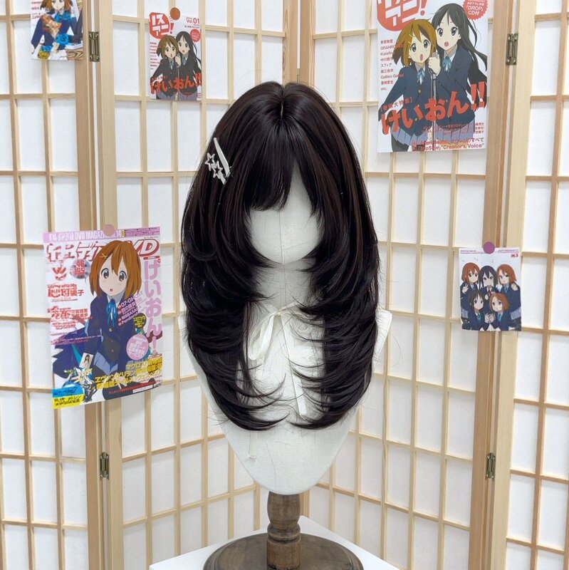 【Puff Duoduo】Women's Wig with High-Layered Bangs, Lolita Style Full Wig, Japanese Manga-Inspired Long Curly Hair 【Puff Duoduo】Women's Wig with High-Layered Bangs, Lolita Style Full Wig, Japanese Manga-Inspired Long Curly Hair