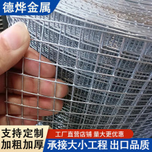 热镀锌铁丝网加粗加硬小孔防锈养鸡网格网养殖网防鼠网钢丝网