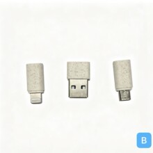 �¿���һ���ն�USB Micro Lightning�D���^Type-C�ڿ�䔵����