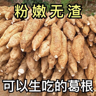 fresh Kudzu Cornstarch GE tablets Farm specialty natural wild Kudzu powder Soup Guangxi fresh