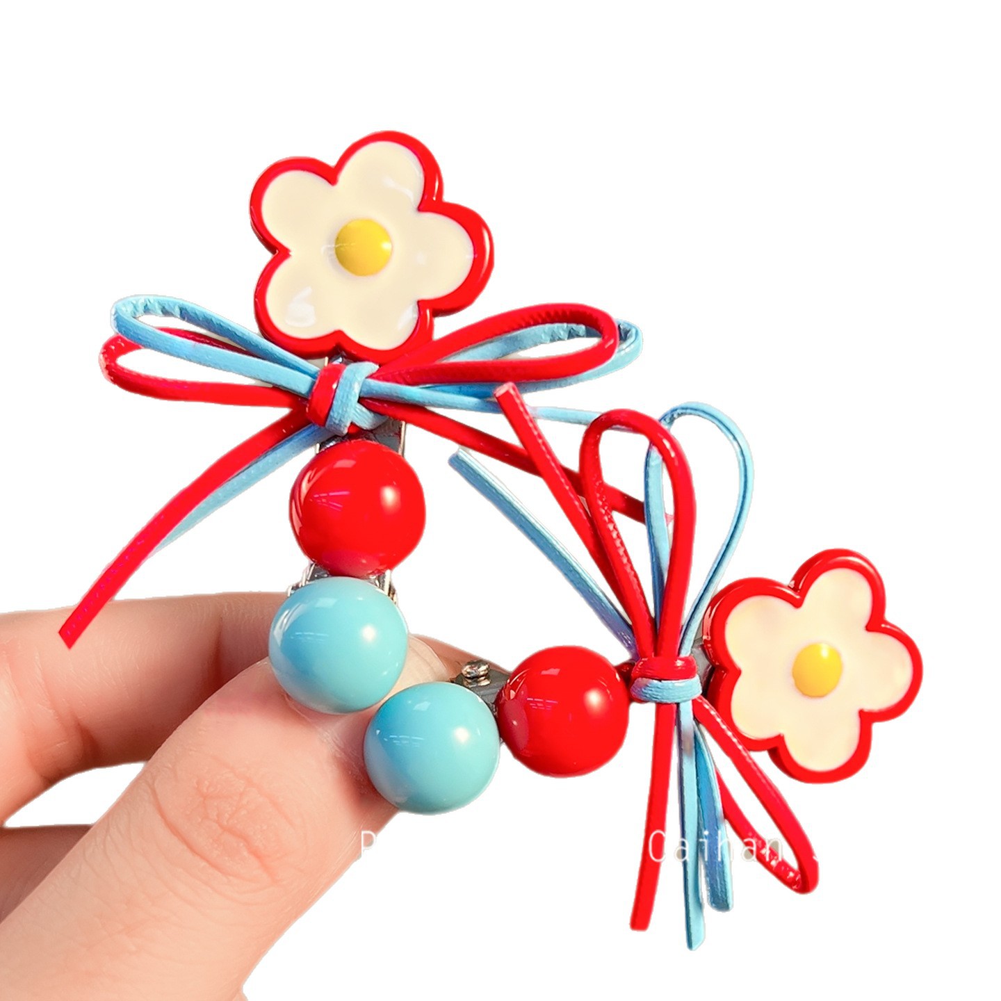 Clip de cabello de arco feminino frange clip lateral clip de boca de pato joyería de otoño 2025 nuevas joyerías al por mayor