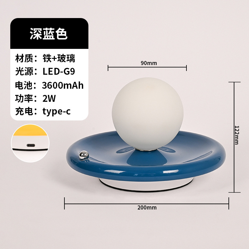 Lámpara decorativa con estilo elegante y cuentas tipo perla