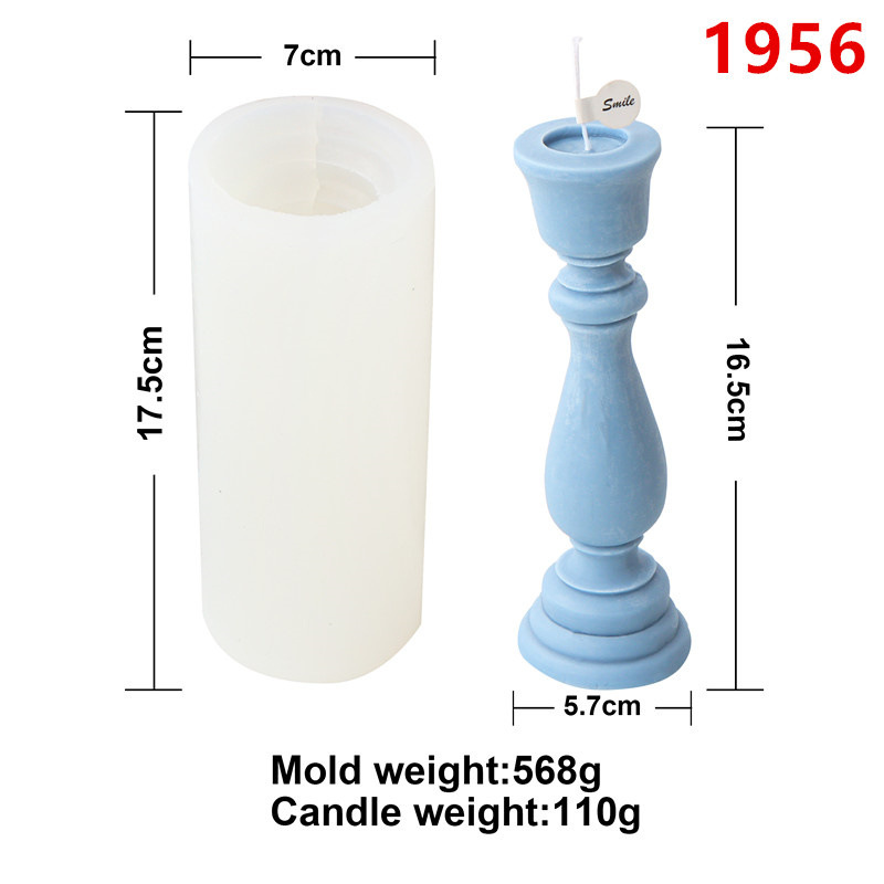 硅胶复古烛台造型蜡烛模具 (11).jpg