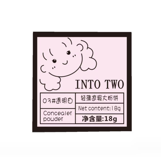The same soft velvet light holding makeup powder cake powder matte concealer holding makeup is not easy to take off makeup brightening makeup powder cake beauty makeup