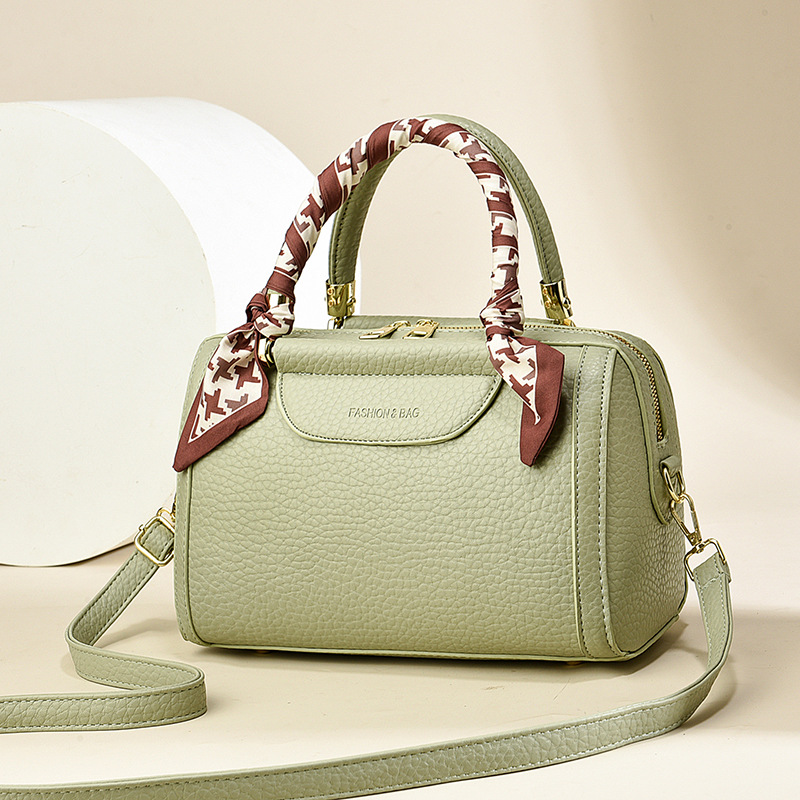 Boston Large Capacity Pu Leather Shoulder Crossbody Bag Women_voghion.com