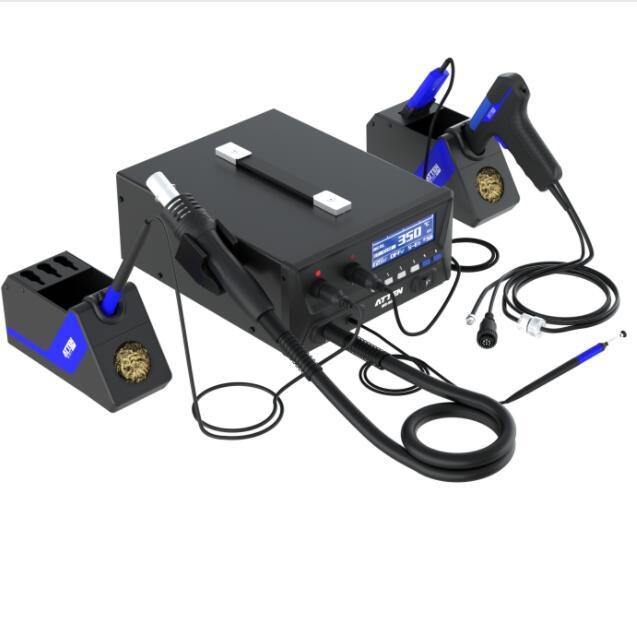 ATTEN安泰信 四合一维修系统 吸锡枪 拆焊台风枪 焊台手柄MS-900